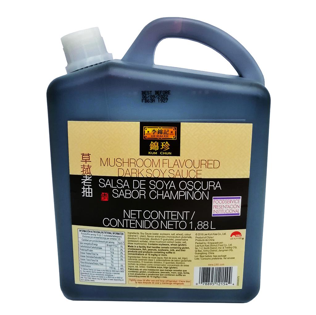 Lee Kum Kee Mushroom Flavored Soy Sauce 1.8 L