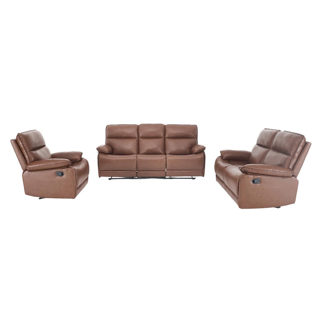 Davalon 3-Piece Reclinable Sofa Living Room Set