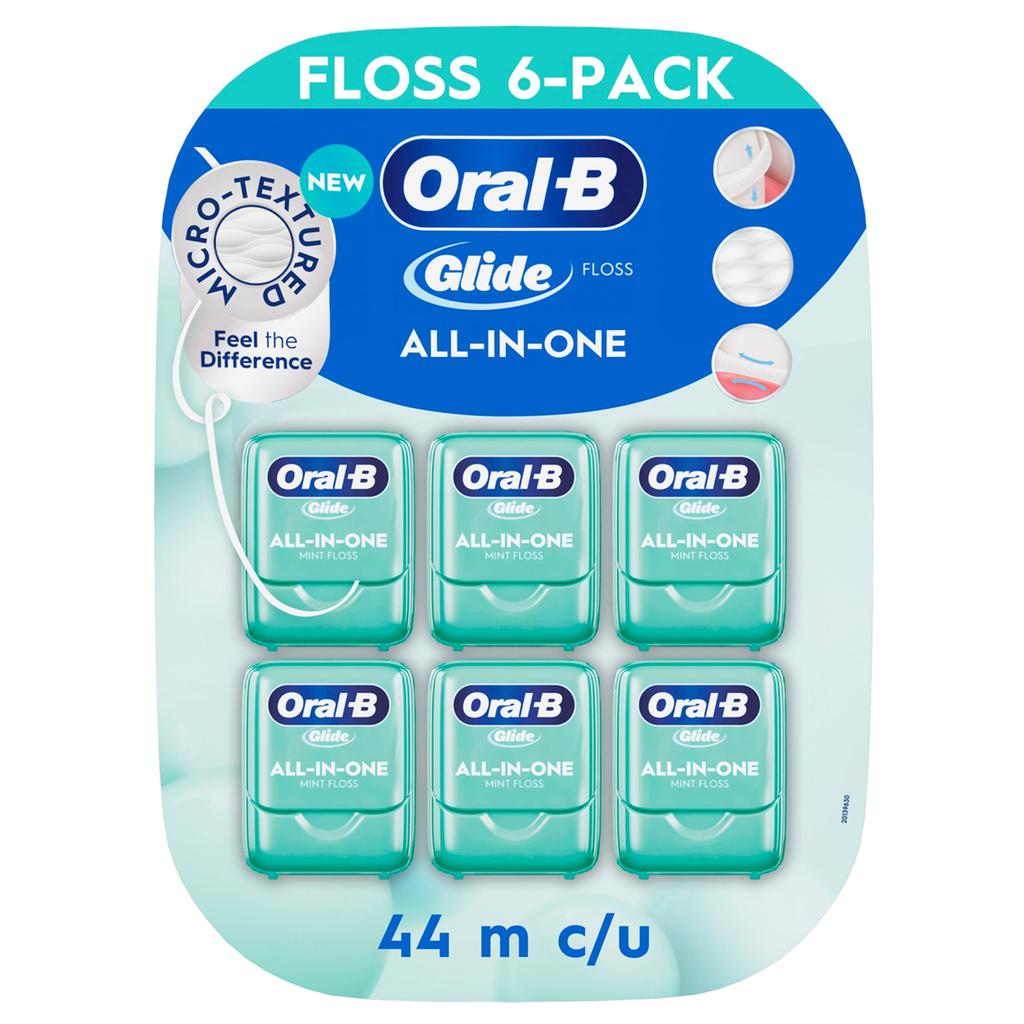 Oral B Hilo Dental Glide All-in-one 6 Unidades / 44 m