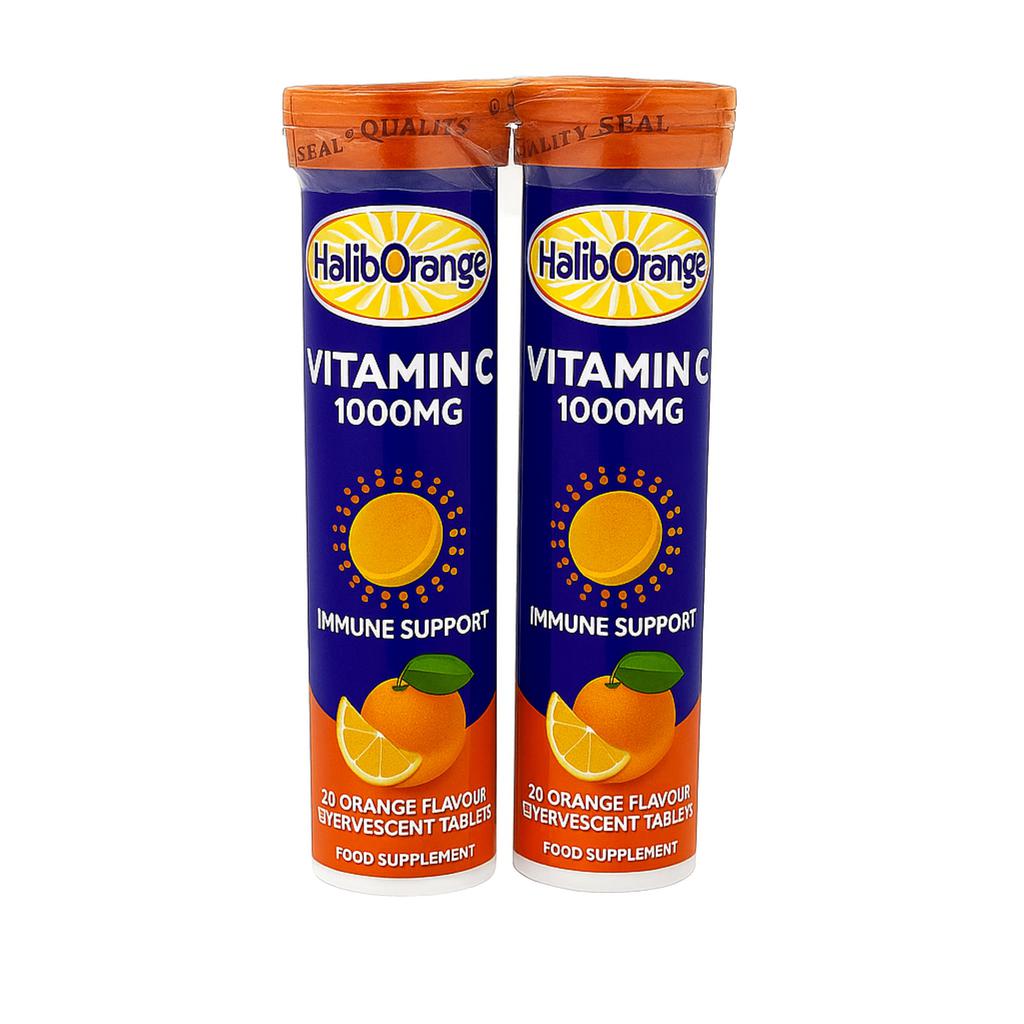 Haliborange Vitamin C 1 000 mg / 2 Units / 20 tablets