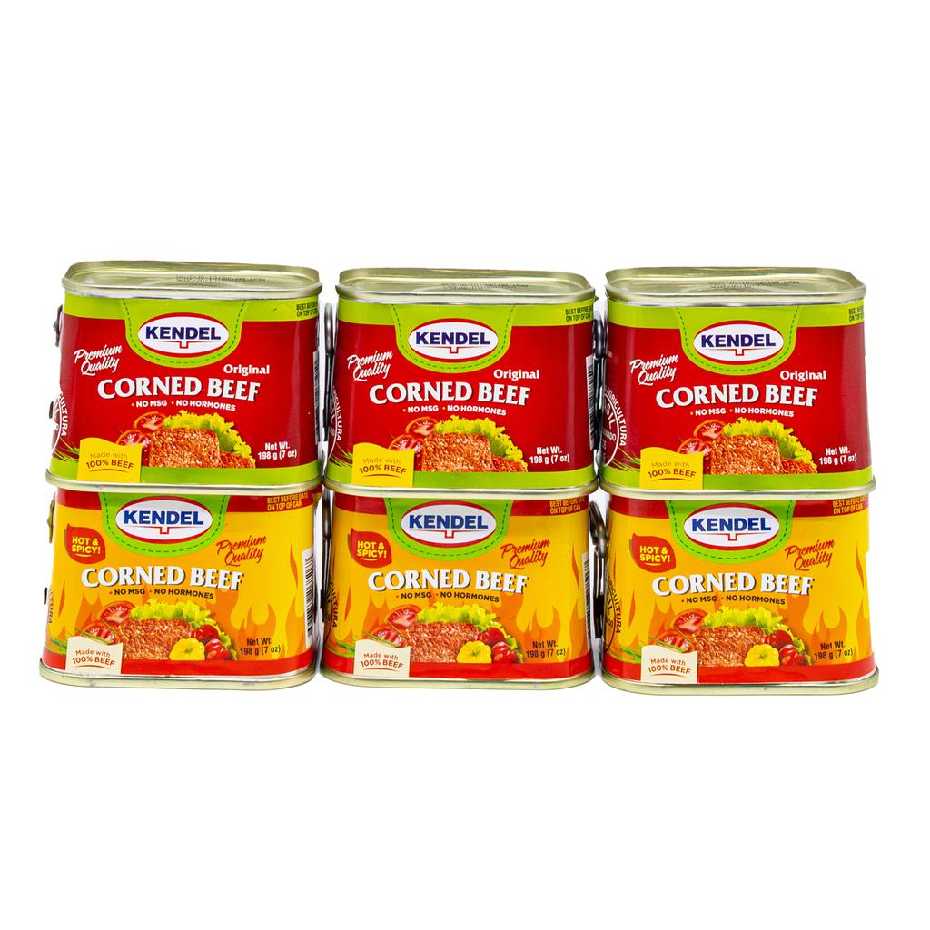 Kendel Corned Beef 6 Units / 198 g / 7 oz