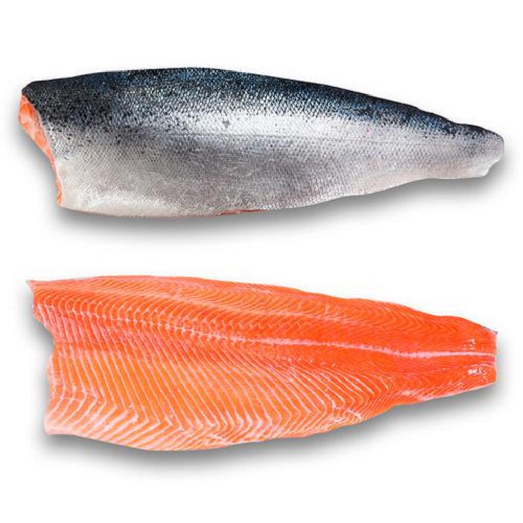 Filete de Salmón con Piel Sin Espina Congelado