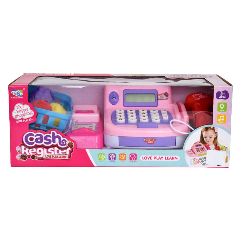 Boy Toys Toy Cash Register with Calculator and Sound