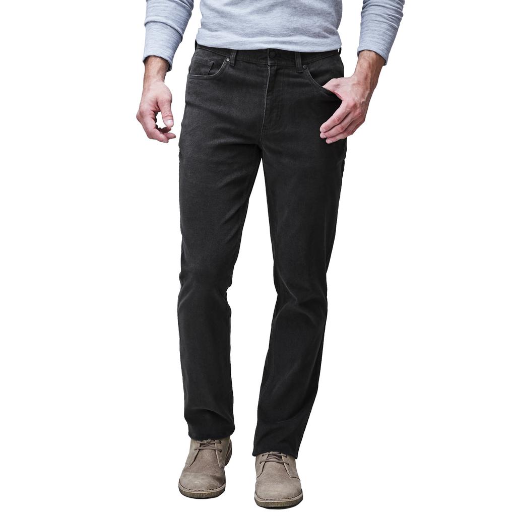 Copper and Oak Black Pants for Men