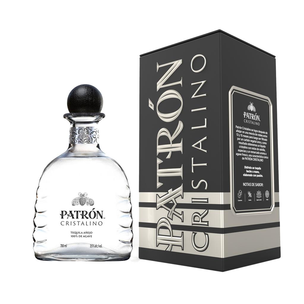 Patrón Cristalino Tequila 700 mL / 23.67 oz Tequila | PriceSmart