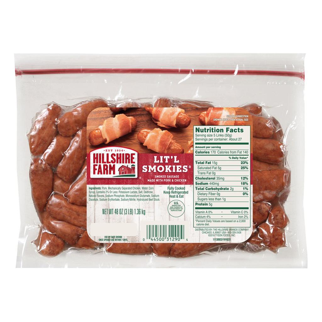 Hillshire Farm Salchichas Tipo Coctel 1.36 kg / 3 lb