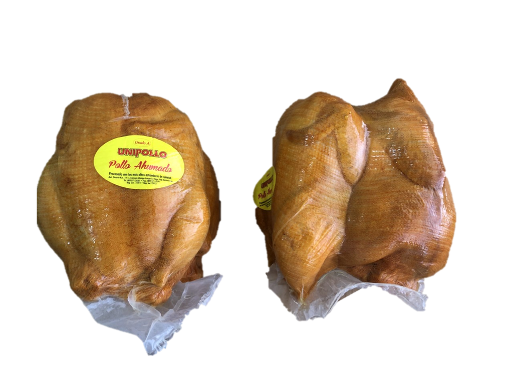 Prados del Campo Pollo Ahumado Fresco Entero 2 Unidades Empacado al Vacío6.54 LB