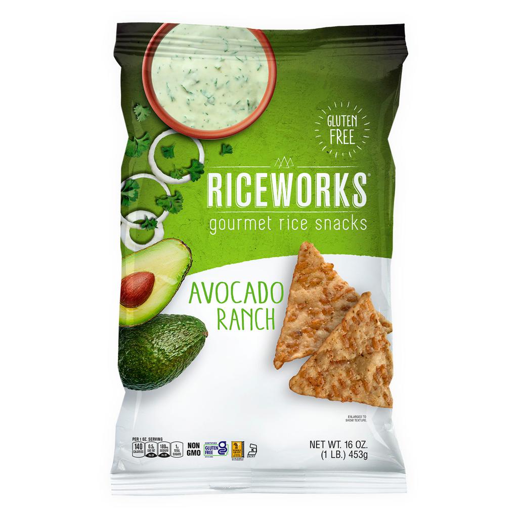 Riceworks Avocado Chips 453 g / 16 oz