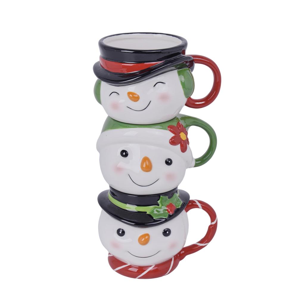Member's Selection Juego de Tazas Navideñas 3 Piezas