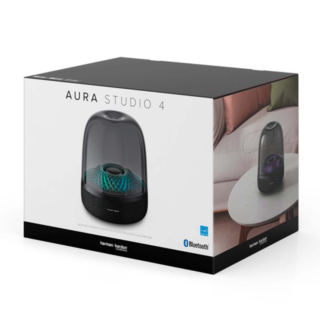 Harman Kardon Aura Studio 4 Bluetooth Speaker with Transparent Dome and Lights