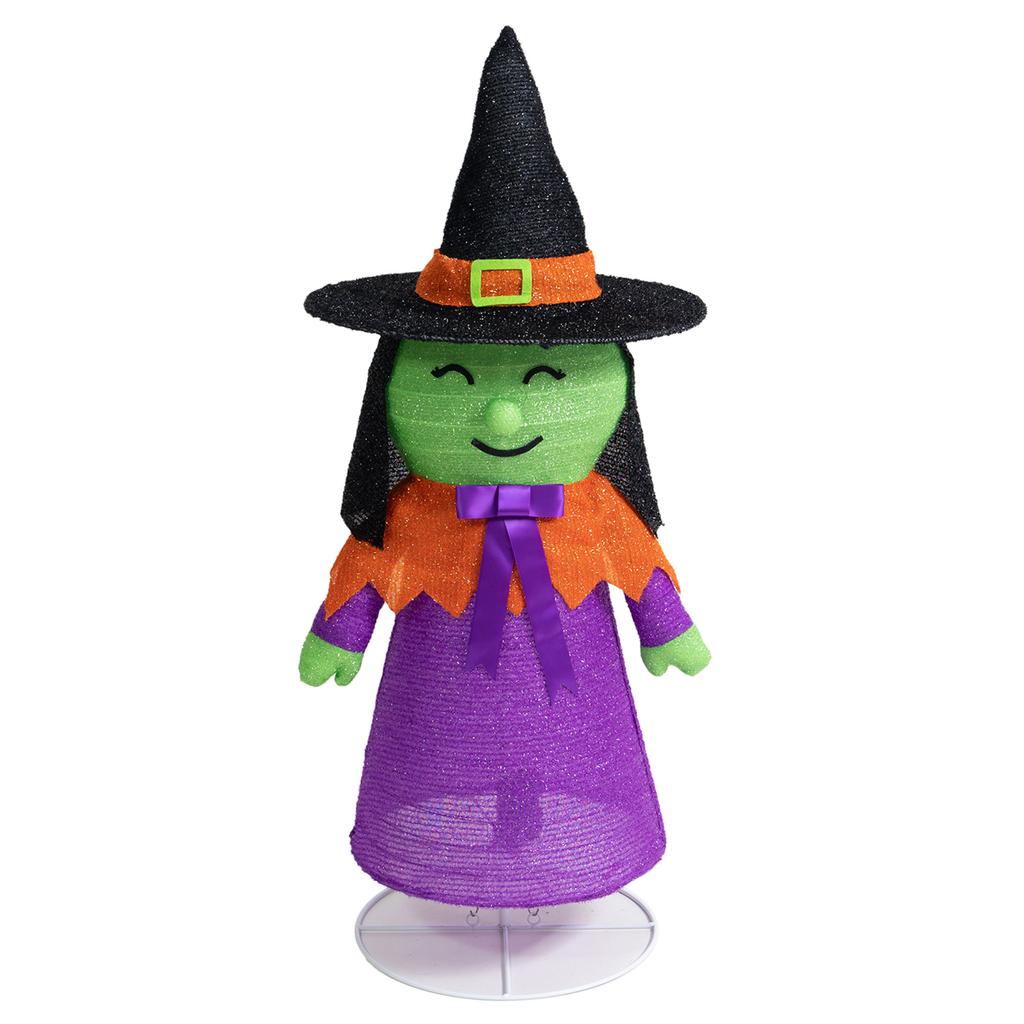 Spooktacular Figura Decorativa Personificada con Luces LED para Halloween