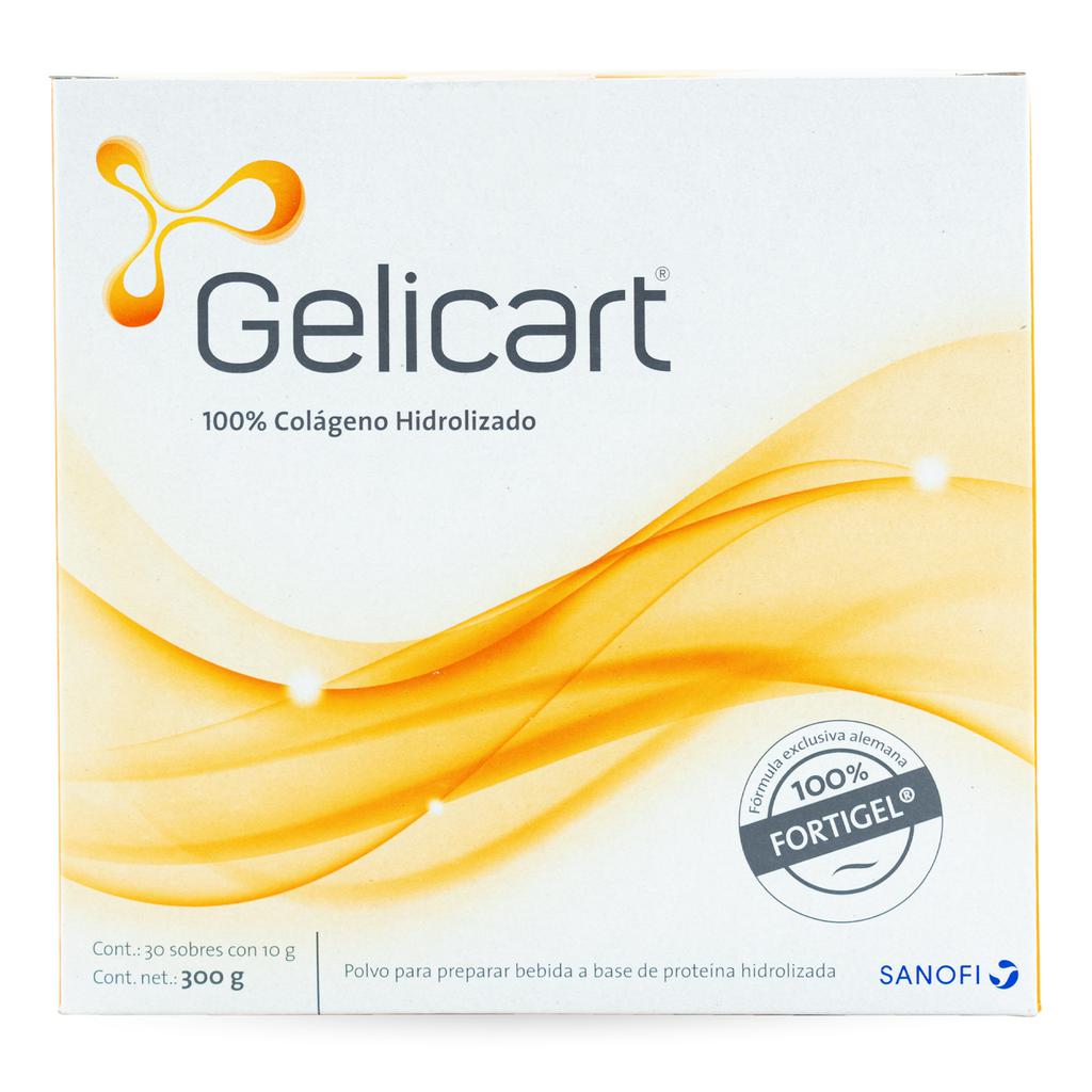 Gelicart Colágeno Hidrolizado 30 Unidades / 10 g / 0.3 oz