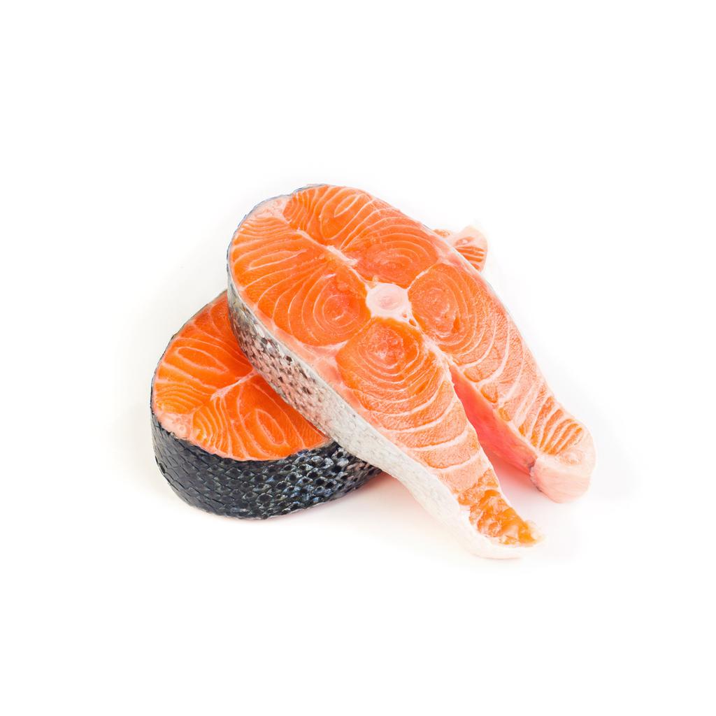 Vima Salmón en Rodajas Congelado, Bolsa,2.2 LB