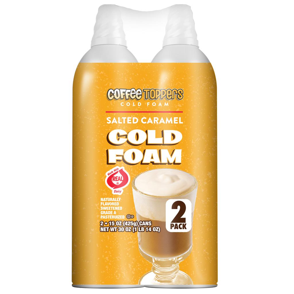 Coffee Toppers Salted Caramel Whipped Cream 2 Units /