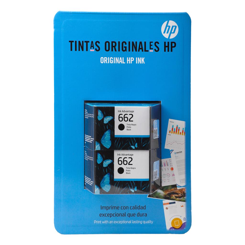 HP 662 Ink Cartridge Black 2 Units Ink & Toner | PriceSmart
