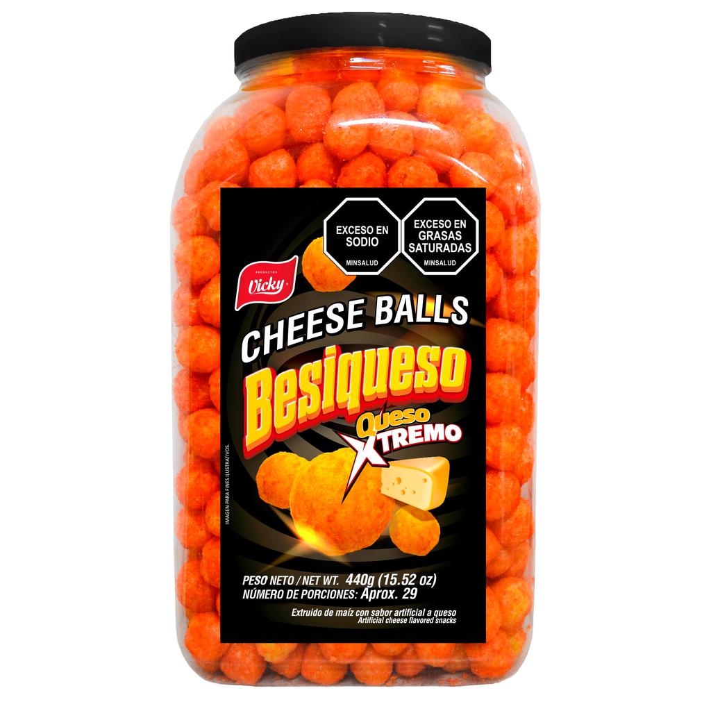 Productos Vicky Besiqueso Bolita de Queso 440 g / 15.5 oz