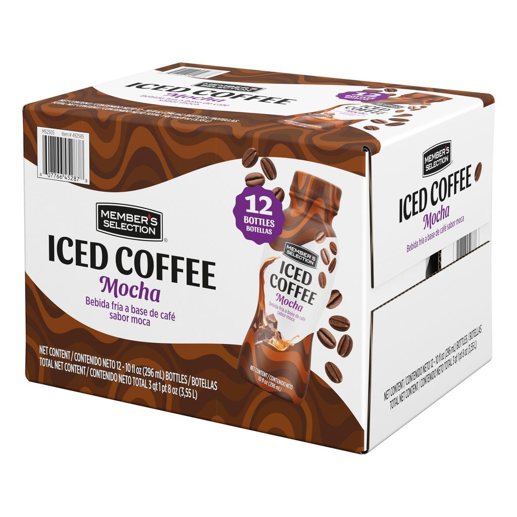 Member's Selection Iced Coffee Mocha Drink 12 Units / 296 mL / 10