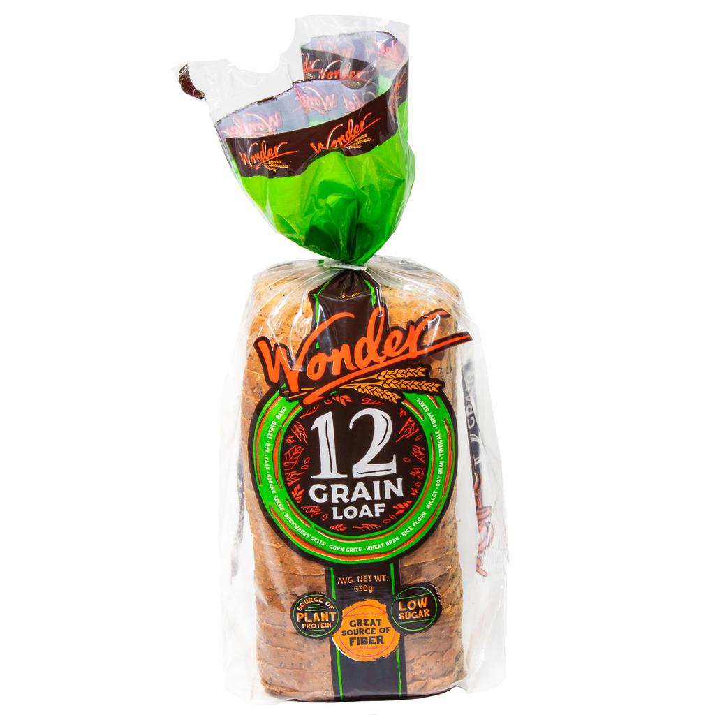 Wonder 12-Grain Sliced Sandwich Bread 630 g