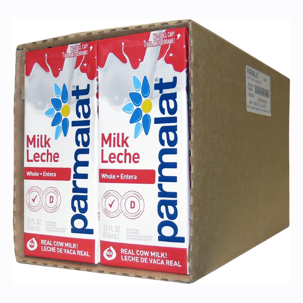 Parmalat Leche Entera 12 Unidades / 1 L / 34 oz