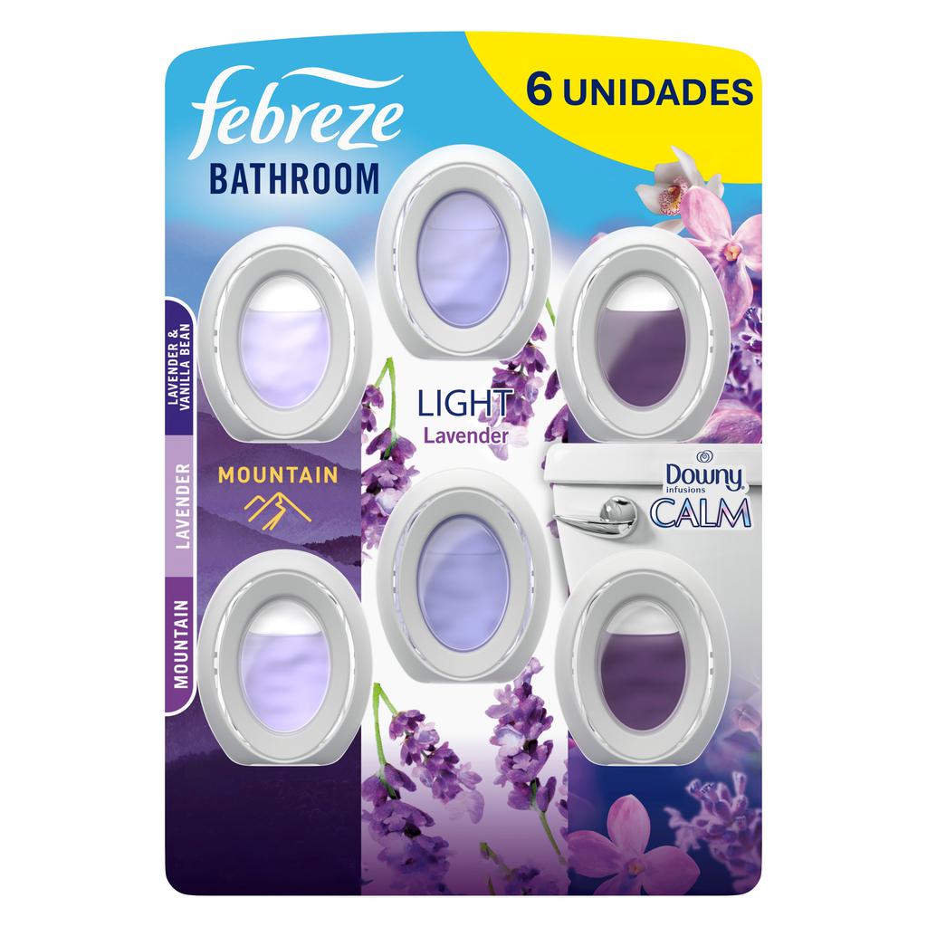 Febreze Bathroom Air Freshener 6 Units / 7.4 mL / 0.2 oz