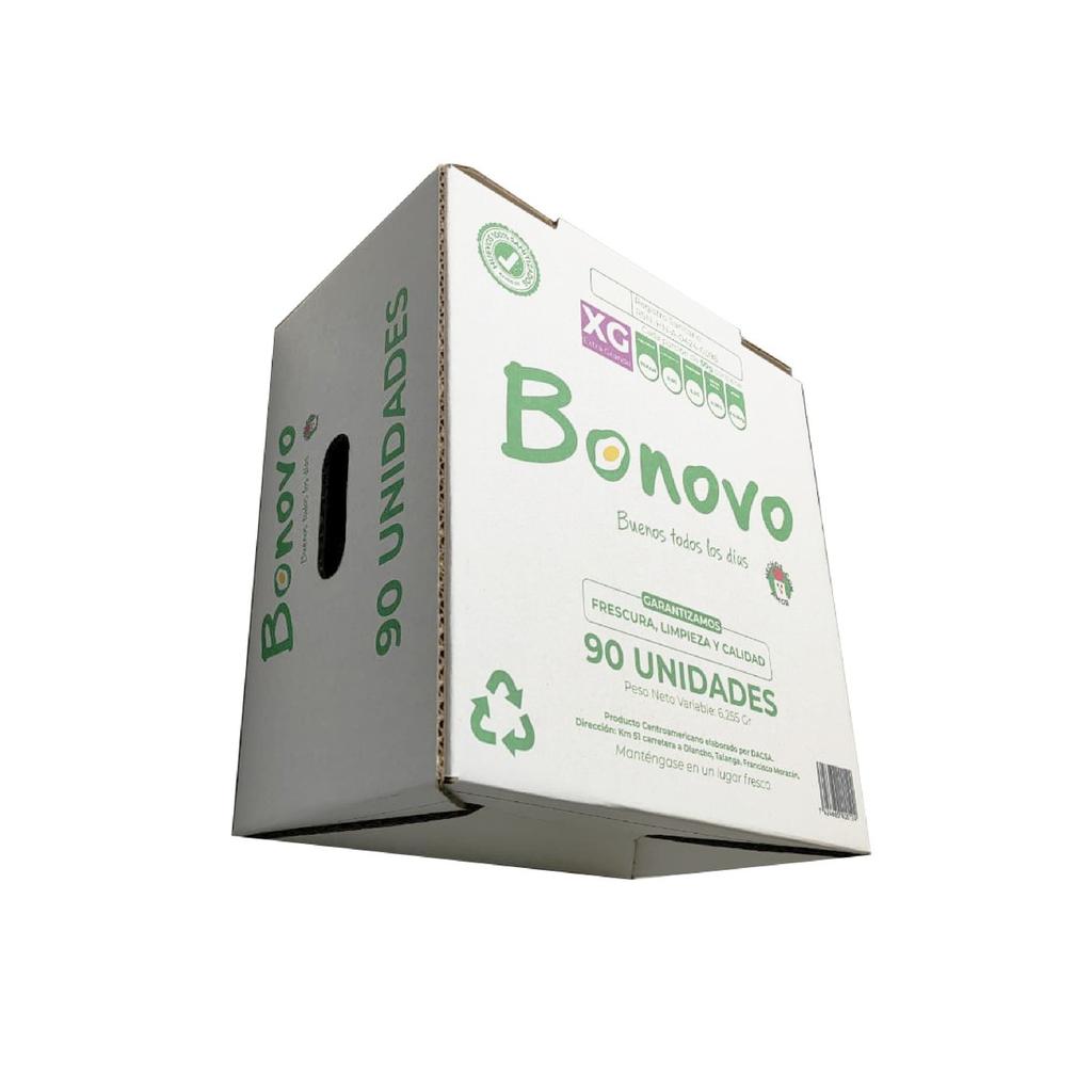 Bonovo Huevos Extra Grandes 90 Unidades