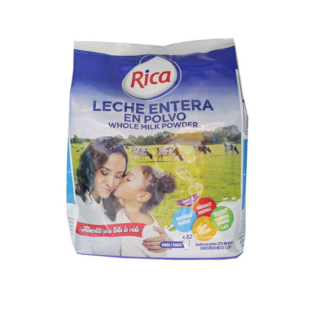 Rica Leche Entera Polvo 2.2 kg / 4.8 lb