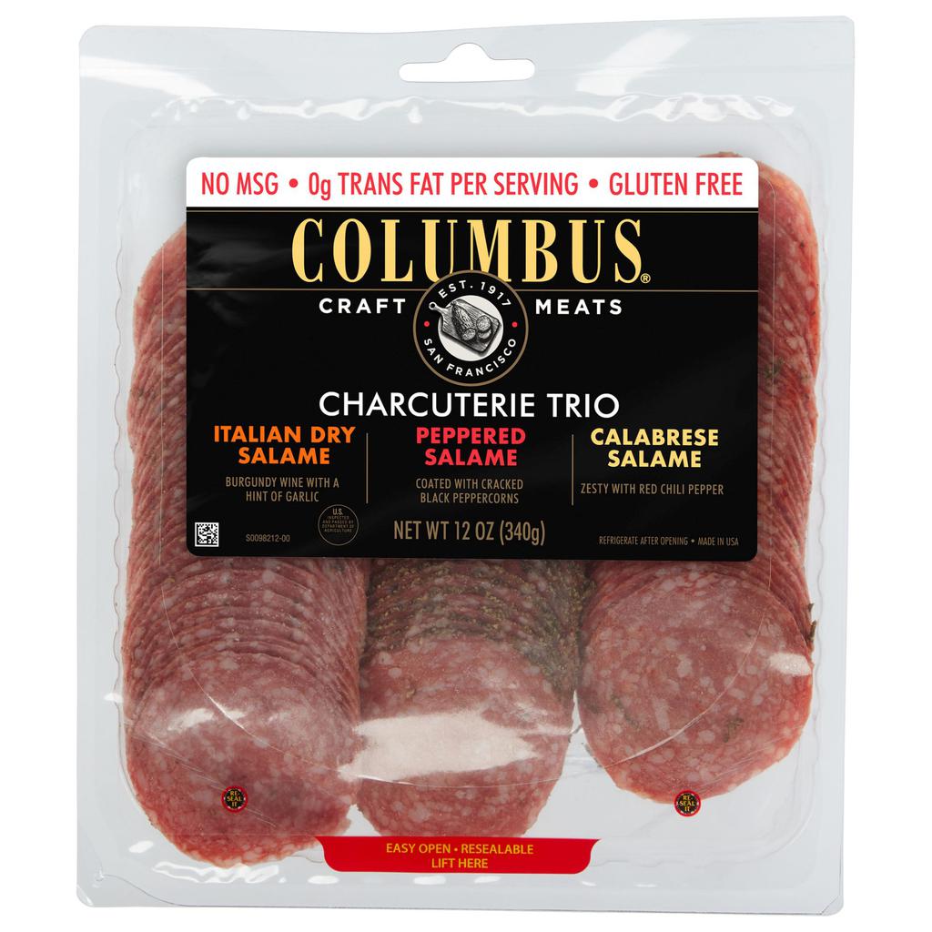 Columbus Charcuterie Trio Salame 340 g / 12 oz