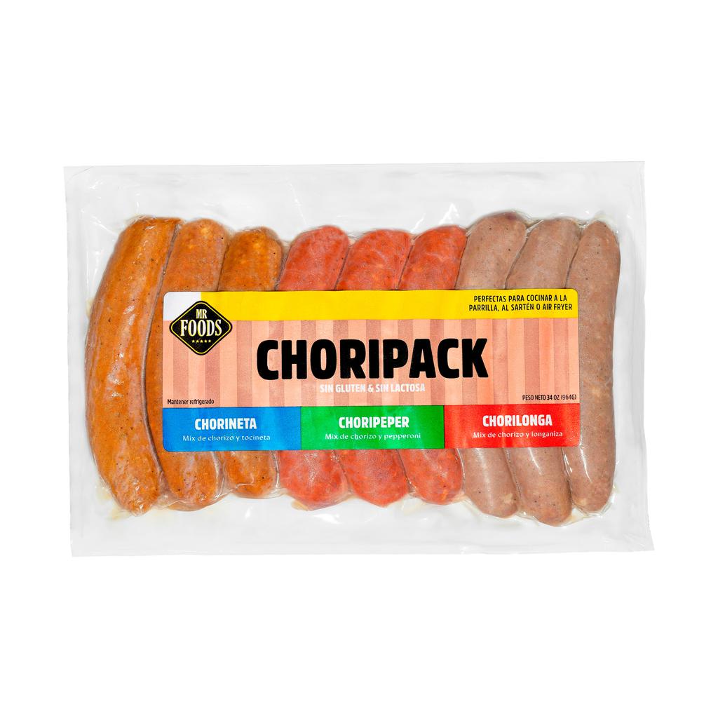 Mr Foods Choripack Surtido 964 g / 2 lb