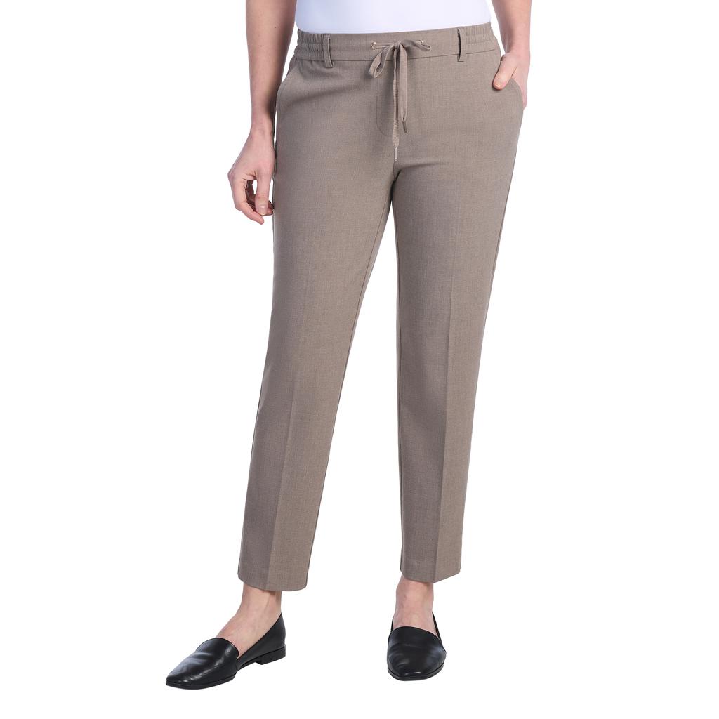 Dalia Women's Dress Pants with Adjustable Drawstring