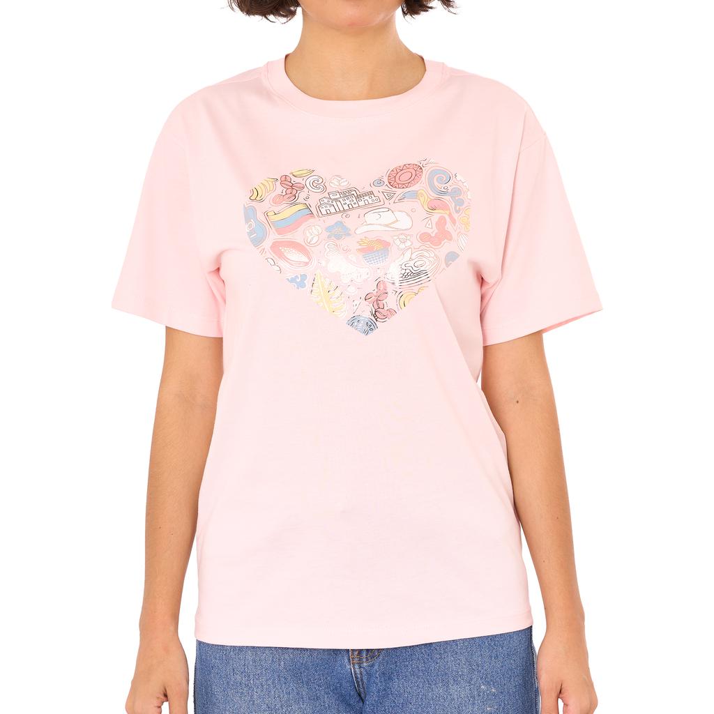 Lagoom Women's T-Shirt Round Neck