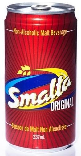 Smalta Canned Malt Beverage Non Alcoholic 24 Units / 237 mL / 8 oz