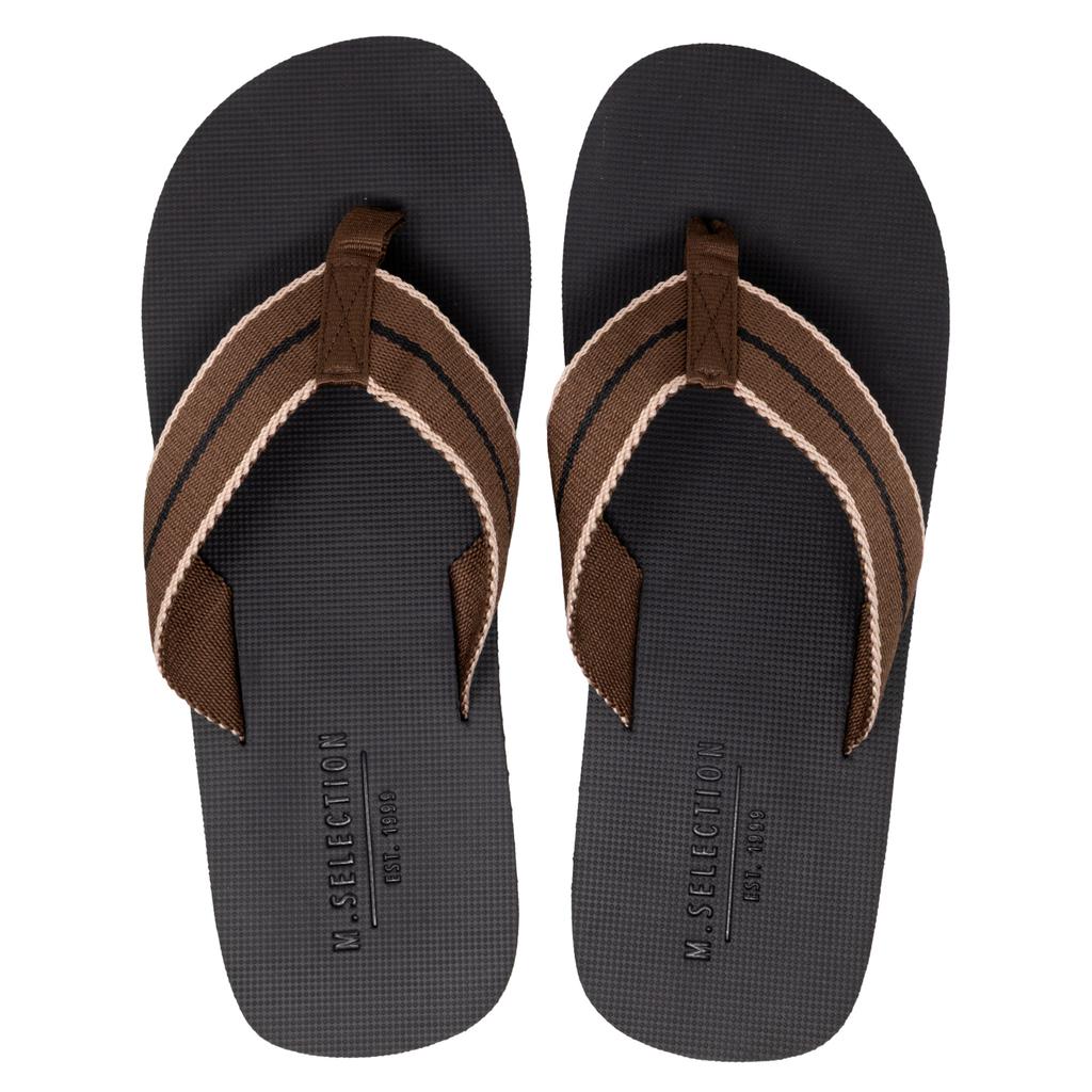 Member's Selection Sandalia Tipo Flip Flop con Suela de Goma Plana para Hombre