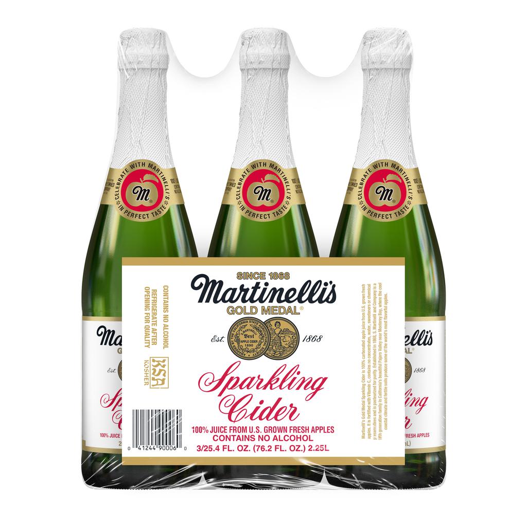 Martinelli'S Sidra Espumante 3 Unidades / 750 mL / 25 oz