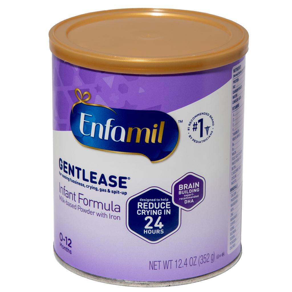 Enfamil Gentlease Formula Infantil en Polvo 352 g Fórmula para
