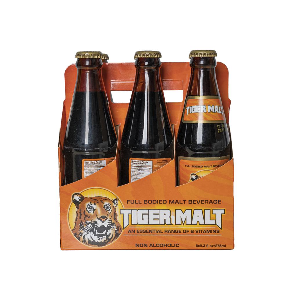 Tiger Malt Malt Beverage in Non-alcoholic Bottle 6 Units / 275 mL