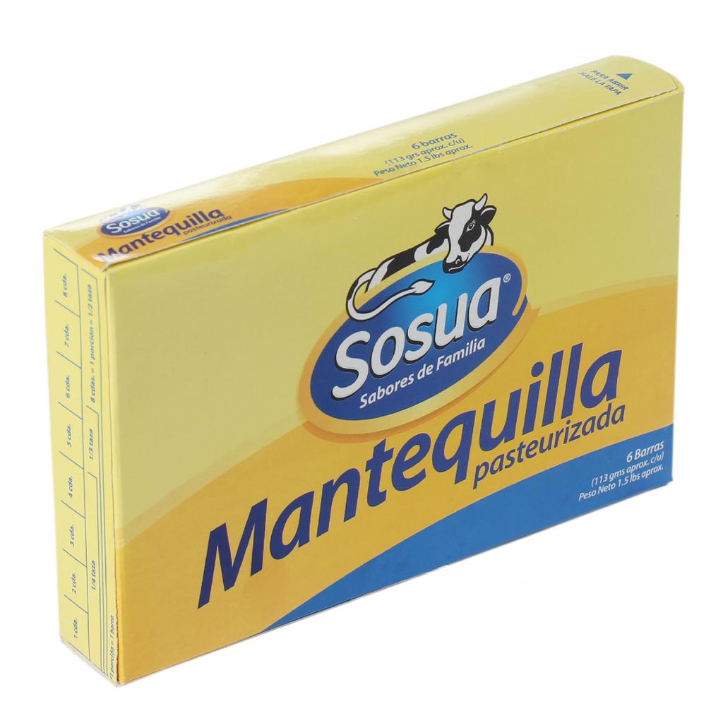 Sosua Mantequilla Barra 6 Unidades23.4 OZ