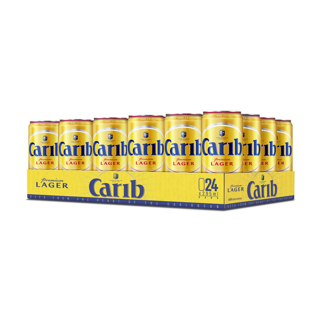 Carib Refreshing Light Beer in Can 24 Units