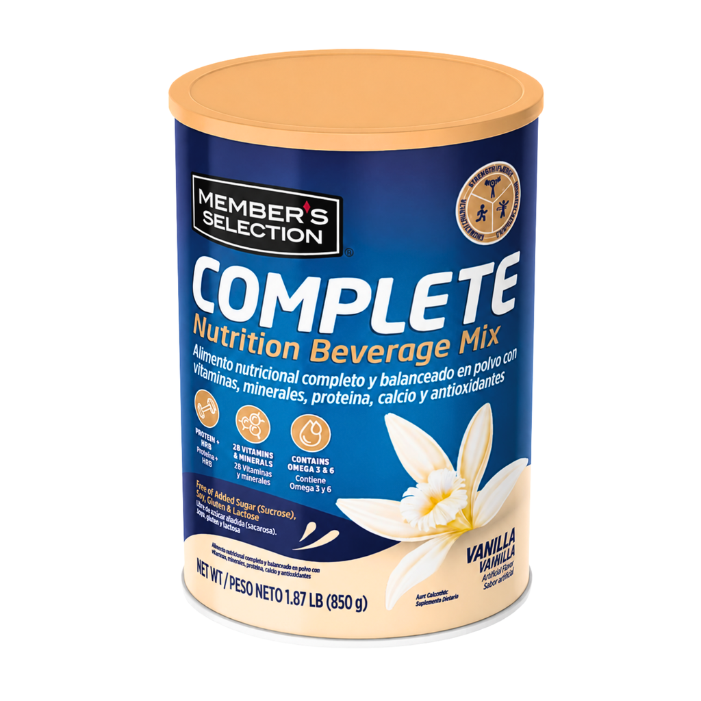 Member's Selection Complete Vanilla Nutritional Drink Mix 850 g / 30 oz