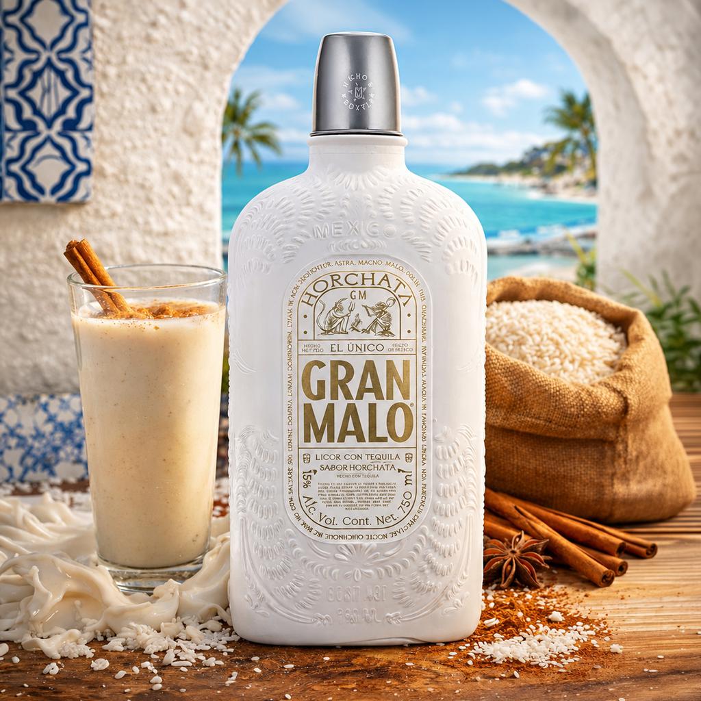 Gran Malo Horchata Flavor Tequila Liqueur 750 mL Tequila