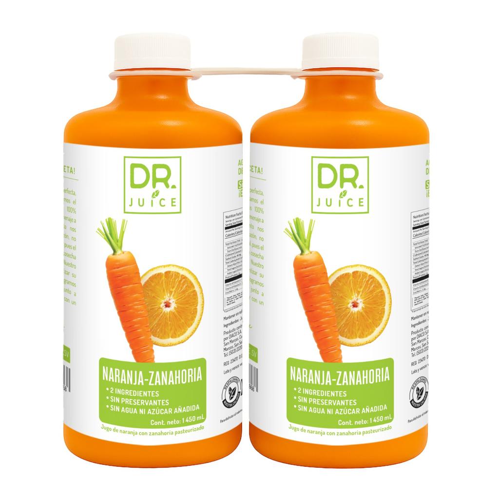 Dr Juice Jugo Naranja y Zanahoria 1.45 L