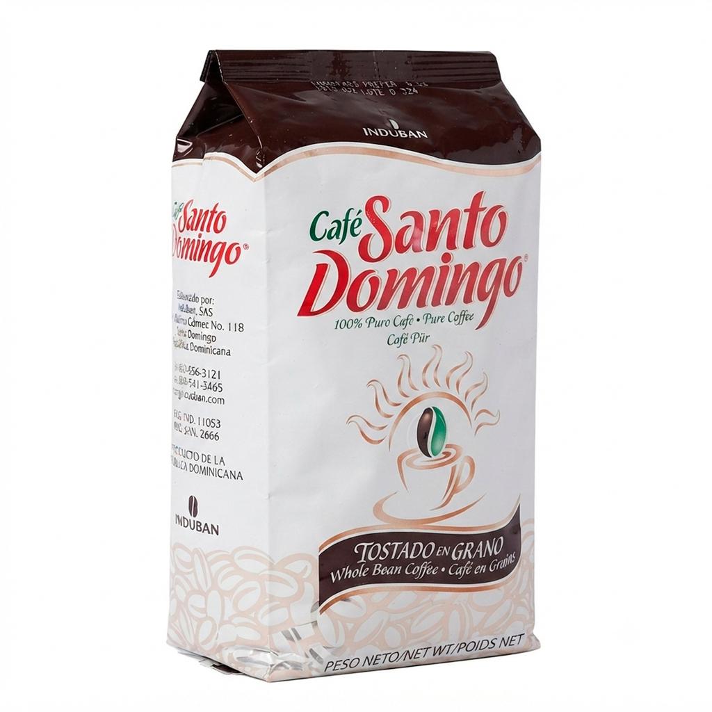 Santo Domingo Café Tostado en Grano 1.36 kg / 48 oz