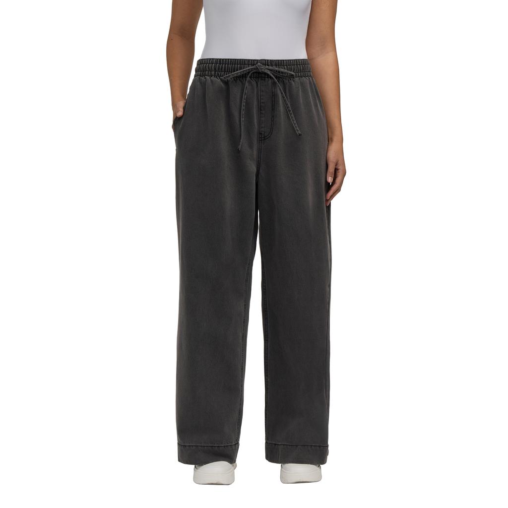 Teddi Rose Jeans con Corte Amplio y Cintura Elástica para Mujer