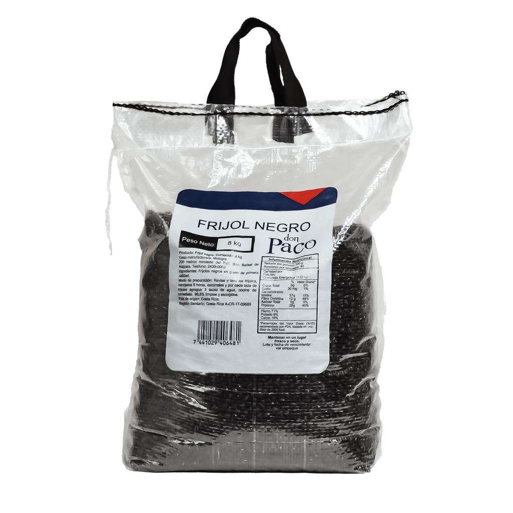 Don Paco Black Beans 8 kg