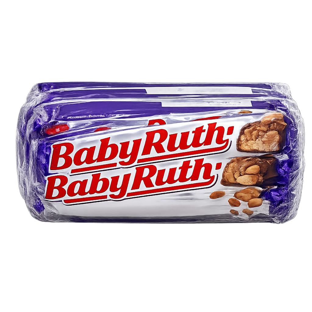 Baby Ruth Chocolate Bar with Roasted Peanuts 8 Units / 54 g / 1.9 oz