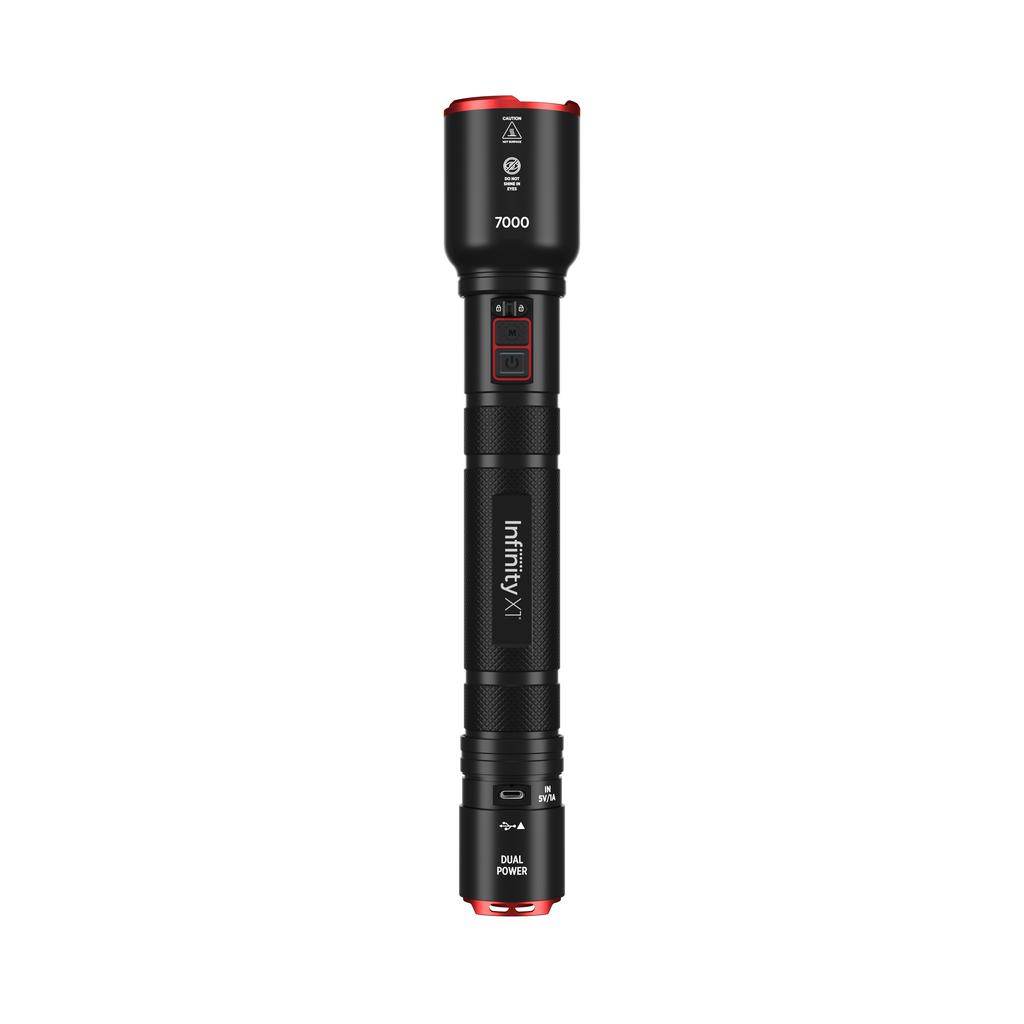 InfinityX1 Linterna de Doble Potencia con 3 Modos de Uso Linternas