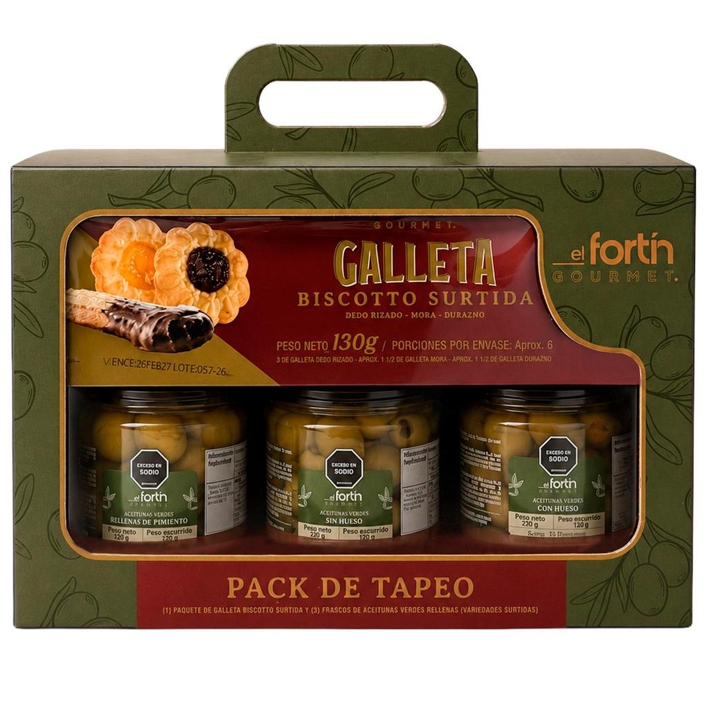El Fortín Gourmet Pack de Tapeo 3 Unidades / 220 g / 7.8 oz