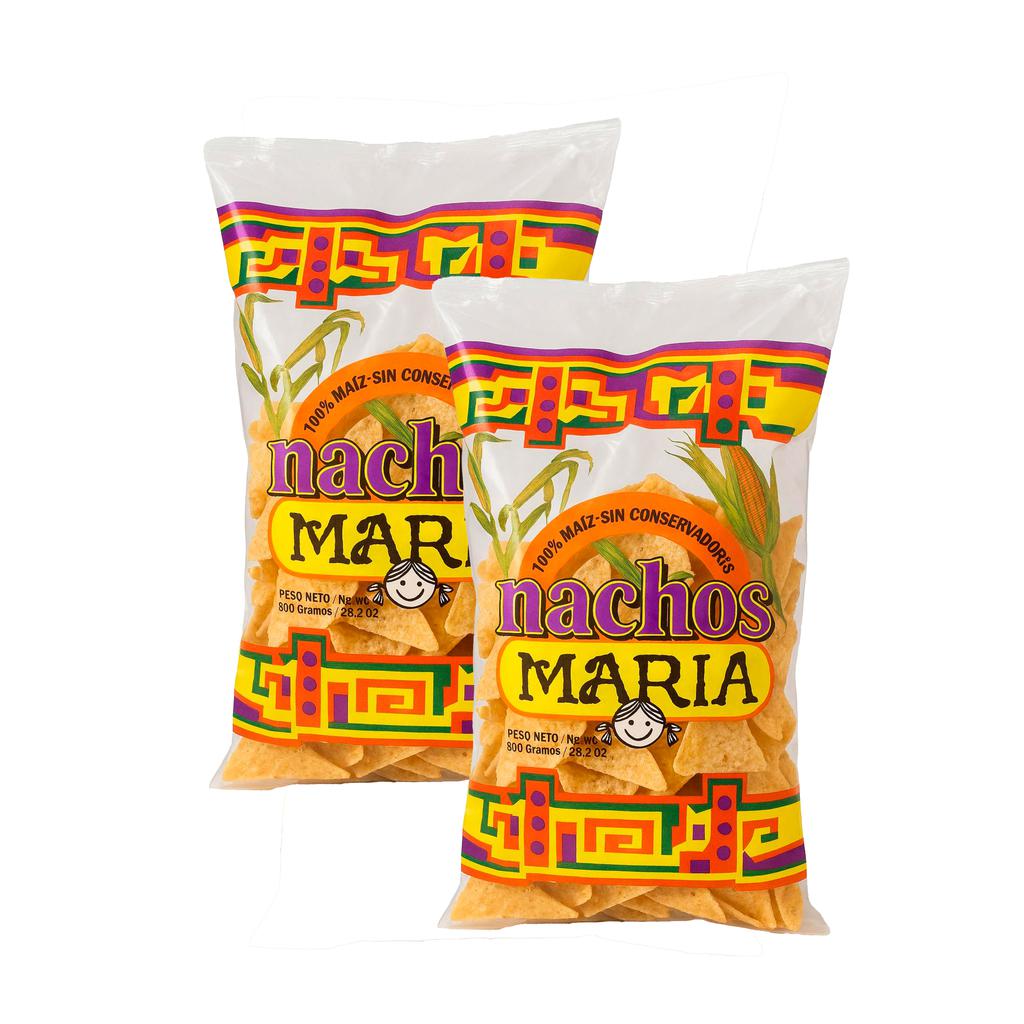 Maria Nachos 100% Maíz 2 Unidades / 800 g