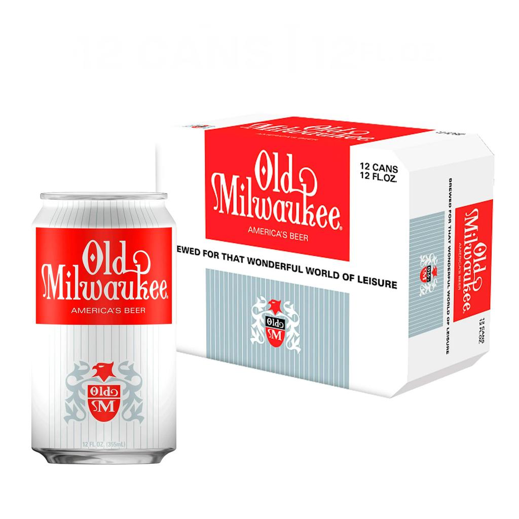 Old Milwaukee Canned Beer 12 Units / 355 mL