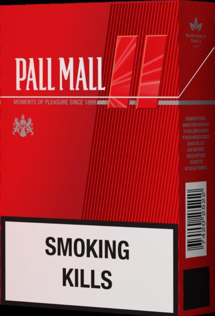 pall mall red cigarettes Pall Mall Red Cigarettes 10 Packs / 20 Units Tobacco | PriceSmart