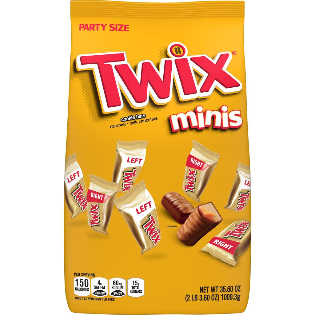 Mars TWIX Minis Cookie 1 kg / 2.2 lb 